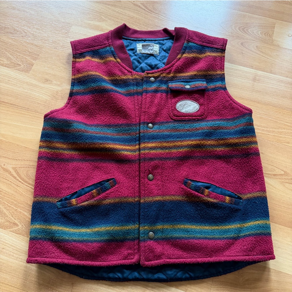 Bugle Boys men’s‎ vintage retro outdoor vest fishing hunting style size large